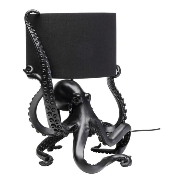 Table Lamp Octopus Black 48cm