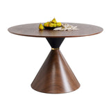 Table Cono Walnut 120cm