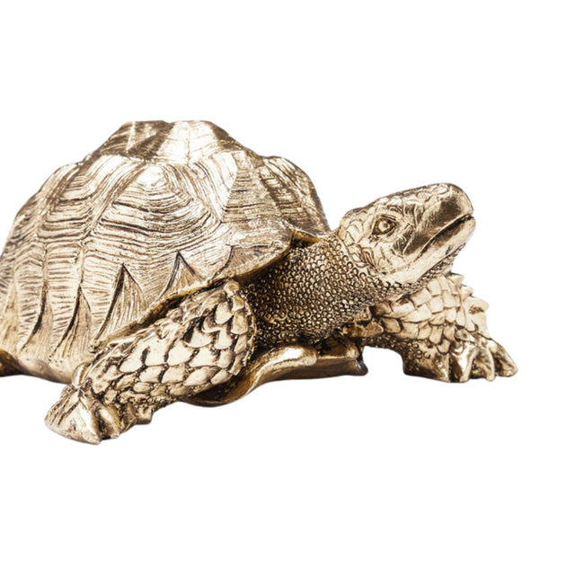 Deco Figurine Turtle Gold Small