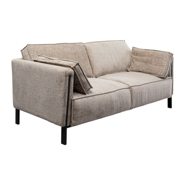 Sofa 2 Seater Victor Beige 178cm