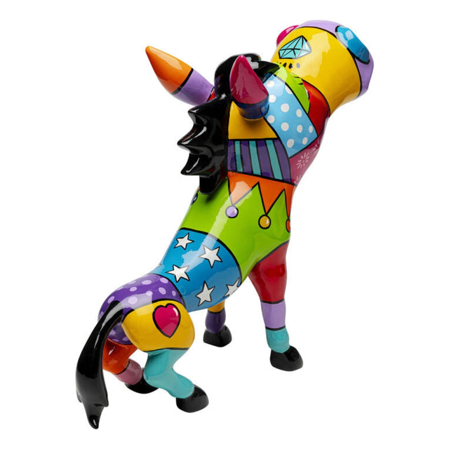 Deco Figurine Donkey Patchwork 54cm