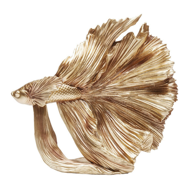 Deco Figurine Betta Fish Gold Small