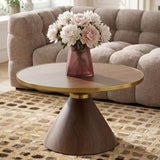 Coffee Table Cono Walnut 70cm