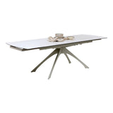 Extension Table Lana Greige 180(40+40)x90cm