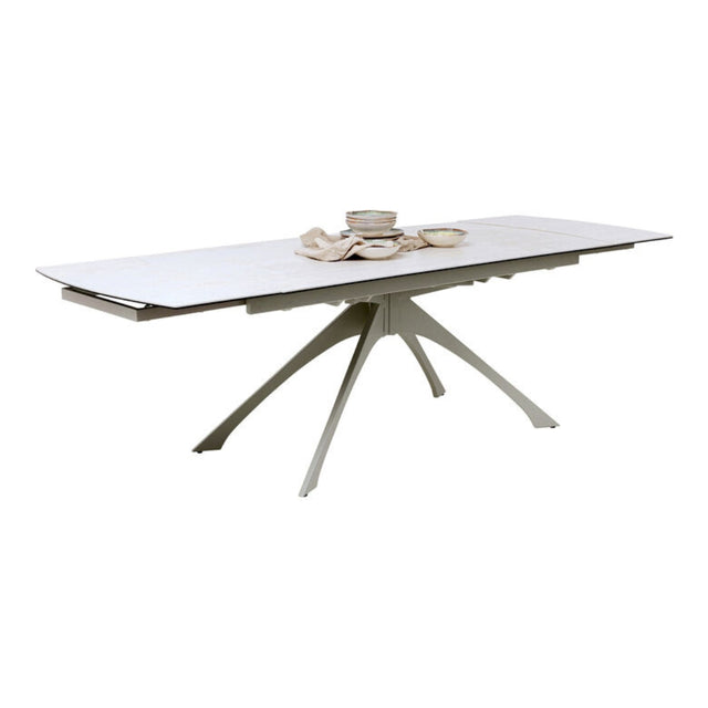 Extension Table Lana Greige 180(40+40)x90cm