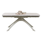 Extension Table Lana Greige 180(40+40)x90cm