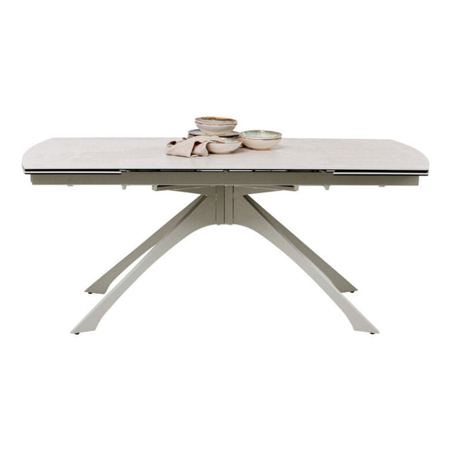 Extension Table Lana Greige 180(40+40)x90cm