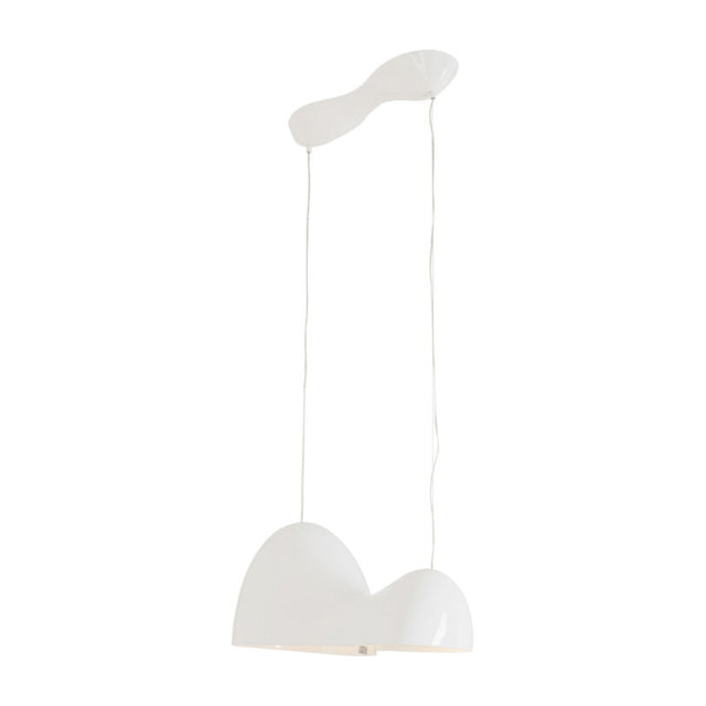 Pendant Lamp Cloud Beam Double White 100cm
