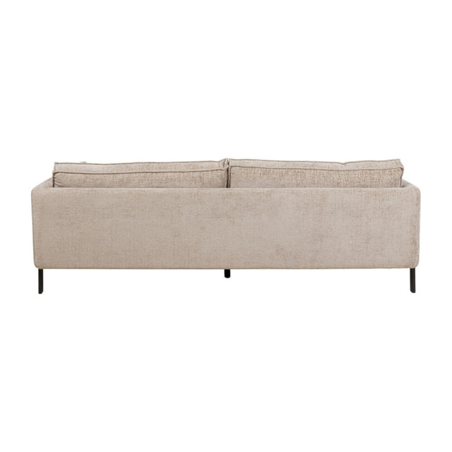 Sofa 3-Seater Victor Beige 233cm