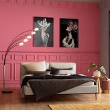 Glass Picture Flowery Beauty 80x120cm