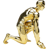 Deco Figurine Runner Gold 25cm KARE