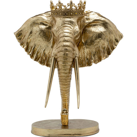 Deco Object Elephant Royal Gold 57cm KARE
