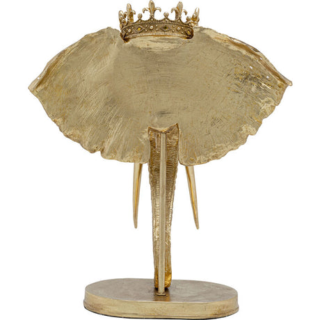 Deco Object Elephant Royal Gold 57cm KARE