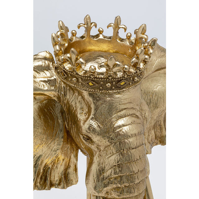 Deco Object Elephant Royal Gold 57cm KARE