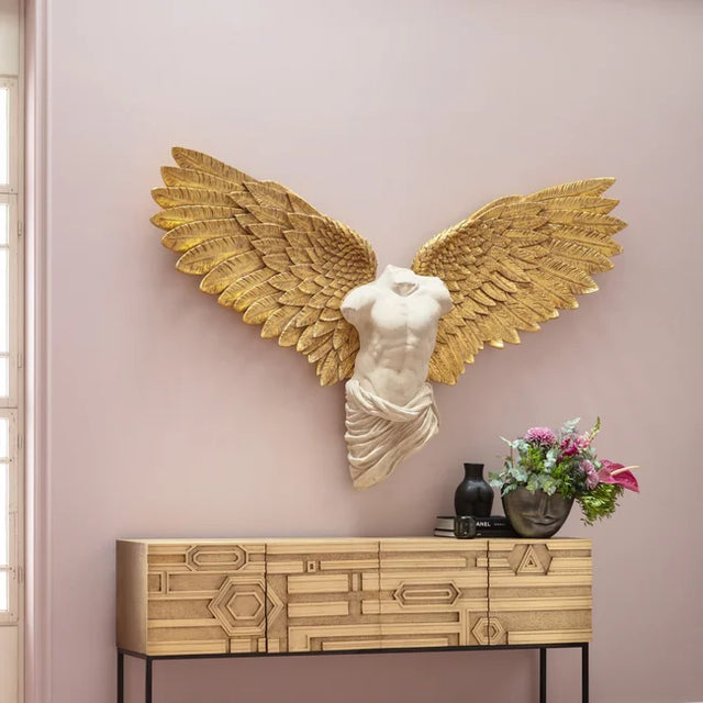 Wall Object Guardian Angel Male 208x136cm KARE