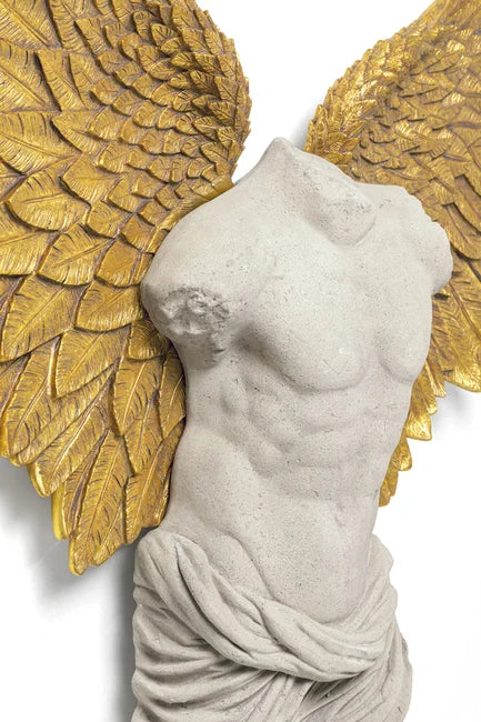 Wall Object Guardian Angel Male 208x136cm KARE