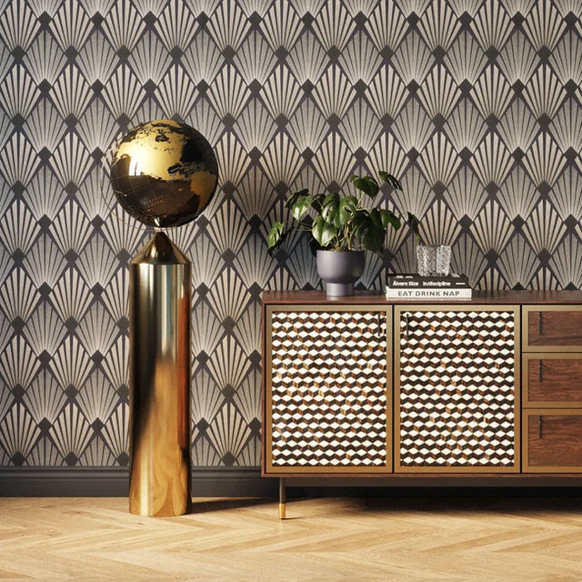 Decorative Object Globe Top Gold 132cm KARE
