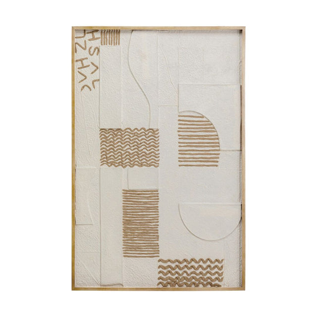 Object Picture Sandy Geometric 81x122cm KARE