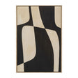 Canvas Picture Classic Shape Blacky 60x90cm KARE