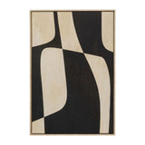 Canvas Picture Classic Shape Blacky 60x90cm KARE