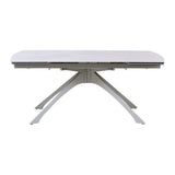 Extension Table Lana Greige 180(40+40)x90cm