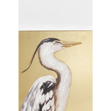 Picture Touched Heron Left 50x70cm KARE