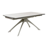 Extension Table Lana Greige 180(40+40)x90cm