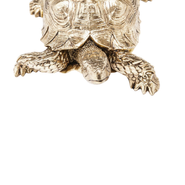 Deco Figurine Turtle Gold Small