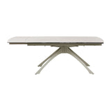 Extension Table Lana Greige 180(40+40)x90cm