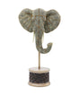 Deco Object Elephant Head Pearls KARE