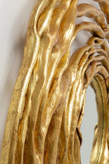 Wall Mirror Twiggy Gold Ø121cm KARE