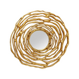 Wall Mirror Twiggy Gold Ø121cm KARE