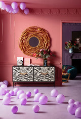 Wall Mirror Twiggy Gold Ø121cm KARE