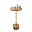 Side Table Domero Geo Brown 25cm