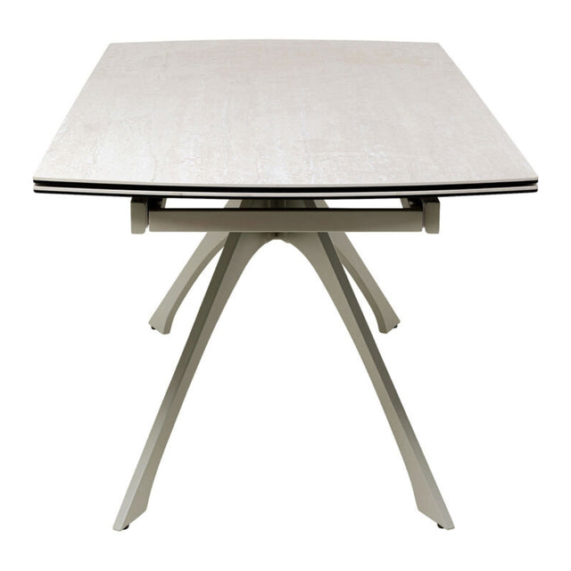 Extension Table Lana Greige 180(40+40)x90cm