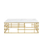 Coffee Table Rome Gold 130x70cm