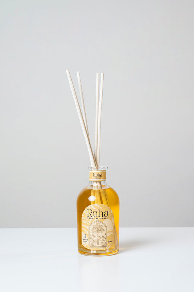 Ruha Reed Diffuser - Amber Musk
