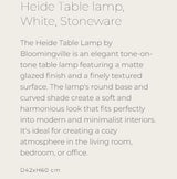 Heide Table lamp