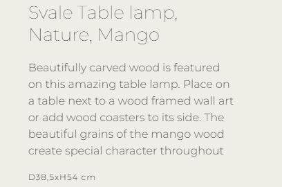 Svale Table lamp