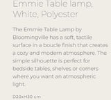 Emmie Table lamp