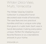 Wilder Deco Vase