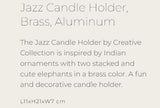 Jazz Candle Holder