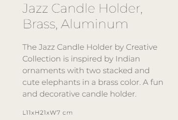 Jazz Candle Holder