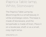 Paprica Table lamp