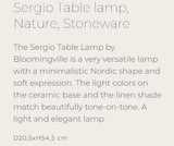 Sergio Table lamp