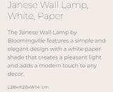 Janese Wall Lamp