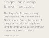 Sergio Table lamp