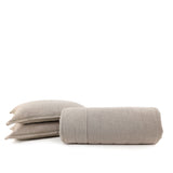 Cotton Slub Quilted Bedspread Set with Matching Pillow Shams