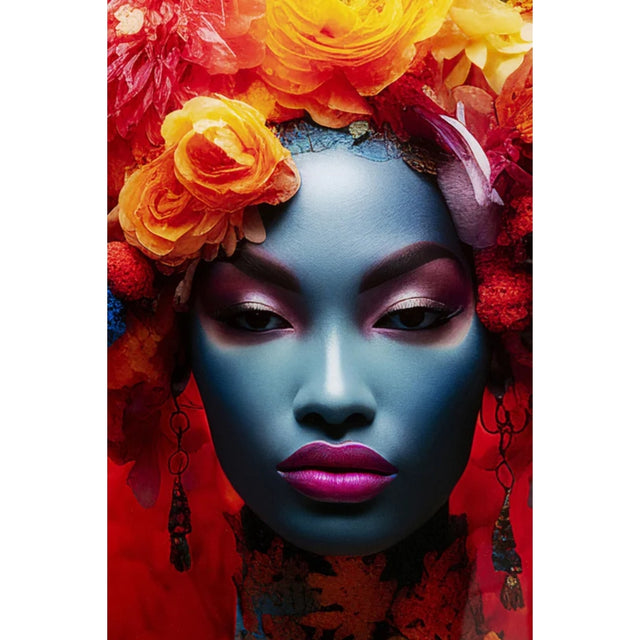 Glass Picture Flowers Dream Women 80x120cm