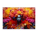 Glass Picture Flowers Dream Women 80x120cm
